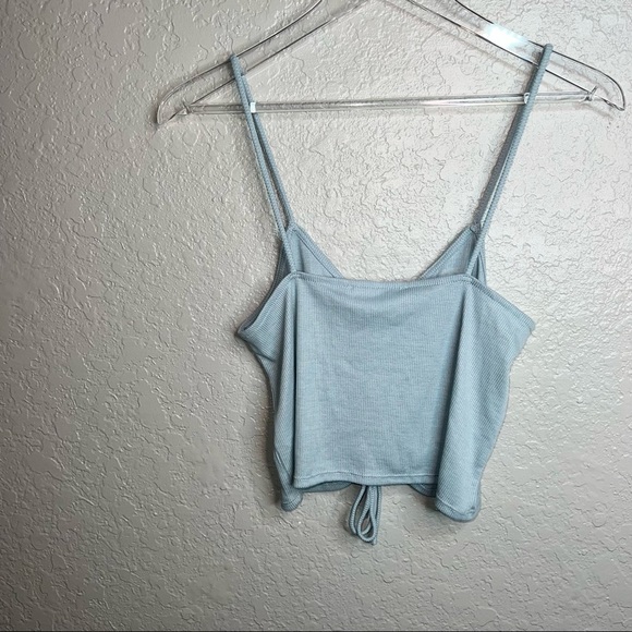 BNWOT Double Zero Crop Scrunched Tank Top - Picture 5 of 5